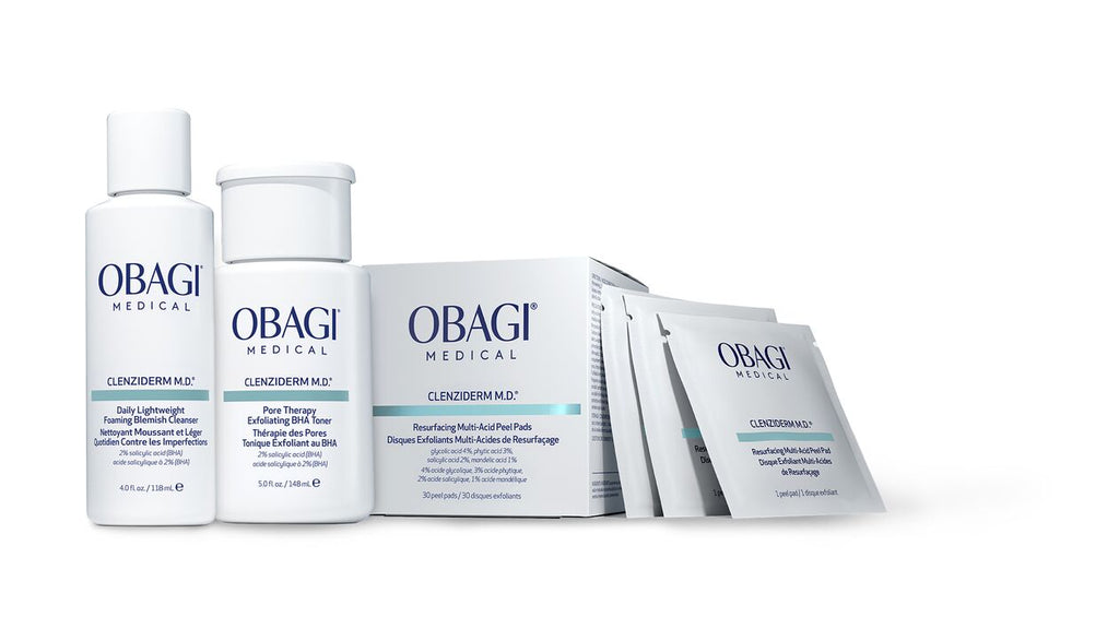 Obagi | CLENZIDERM M.D. Resurfacing Multi-Acid Peel Pads (30 Pads)